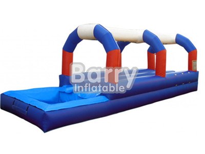 New Inflatables Double Lane Inflatable Slip And Slide With Pool BY-SNS-014